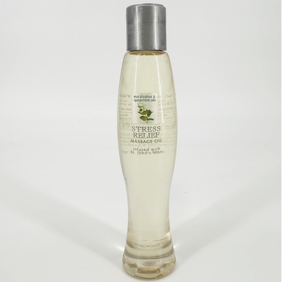 Bath & Body Works Eucalyptus Spearmint Stress Relief Massage Oil - Picture 1 of 5